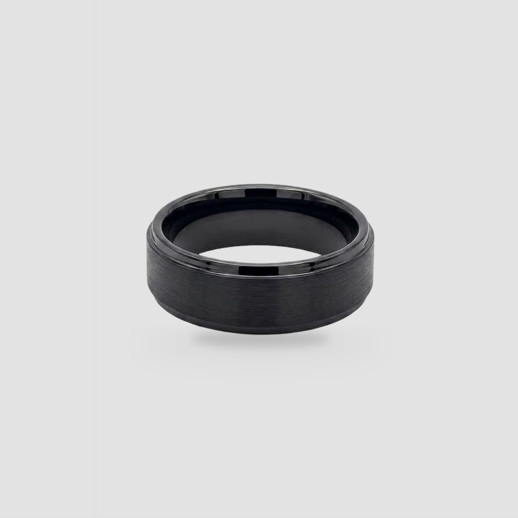 The Shadow Monolith | Sandblasted Black Band