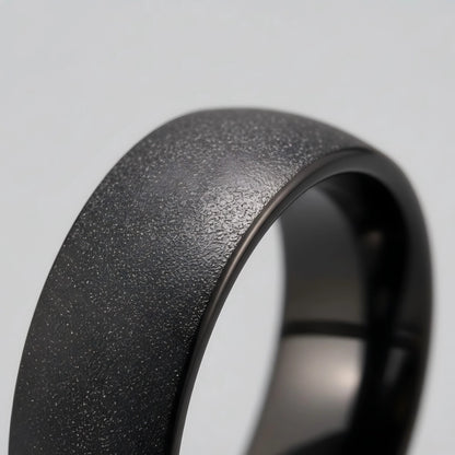 The Shadow Monolith | Sandblasted Black Band