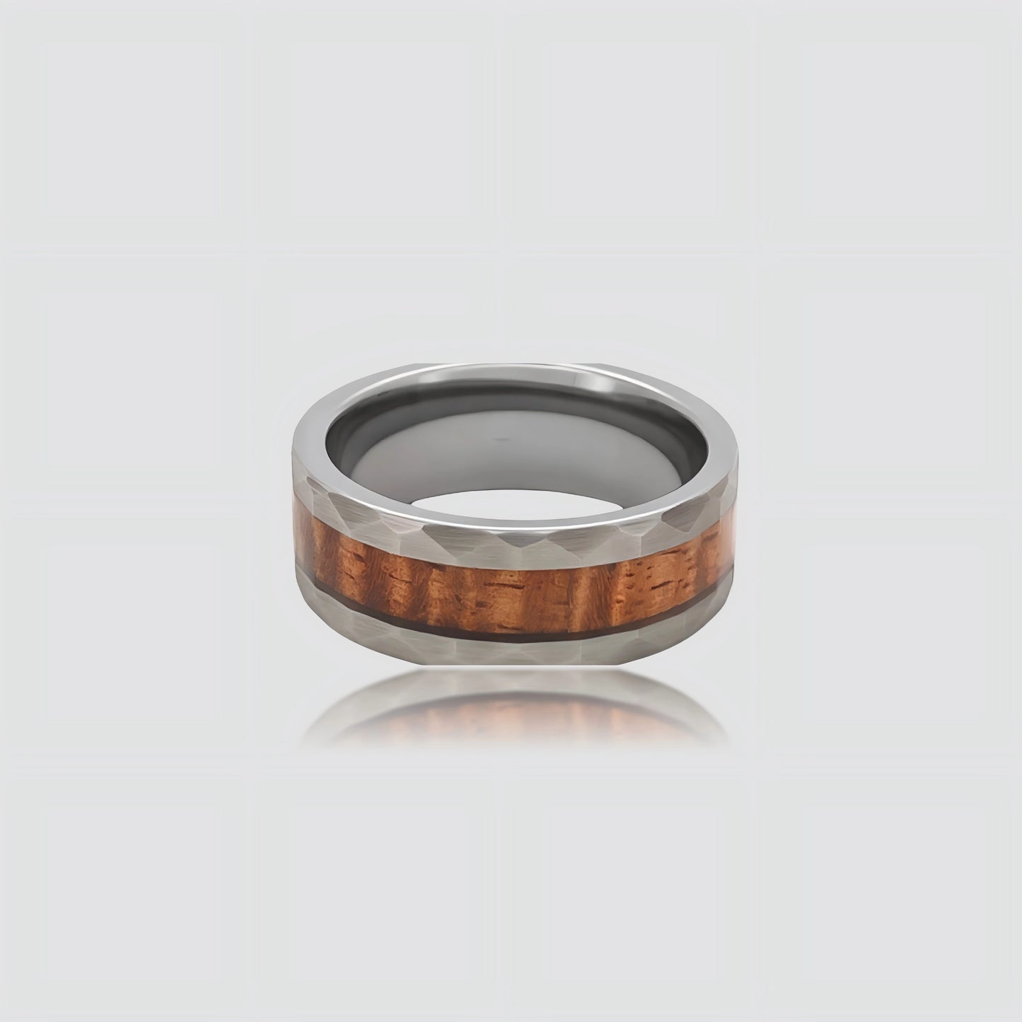 The Heritage Cask | Whiskey Barrel Wood Inlay Band