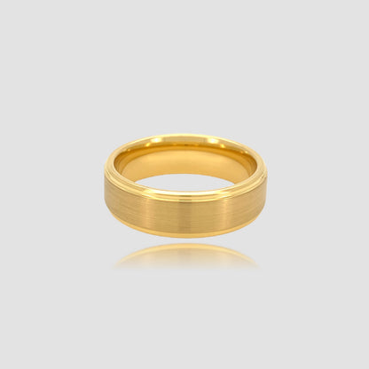The Core | Essential Brushed Gold Band