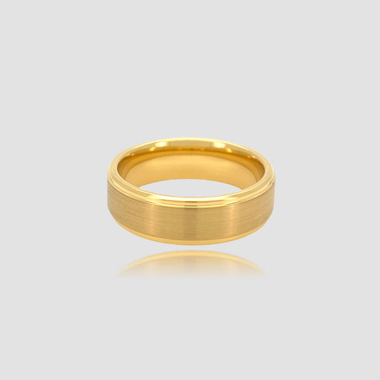 The Core | Essential Brushed Gold Band