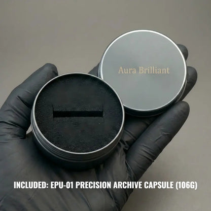 The Prismatic Pillar | Faceted Tungsten & Gold Structural Band